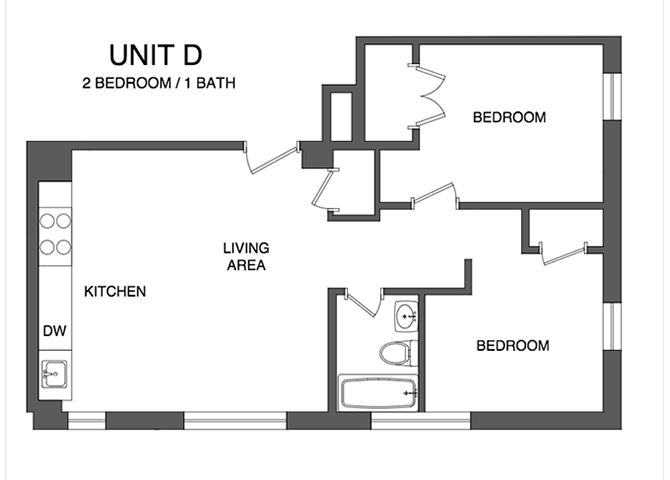 1230 New Hampshire Ave, NW Studio-2 Beds Apartment for Rent - Photo Gallery 13